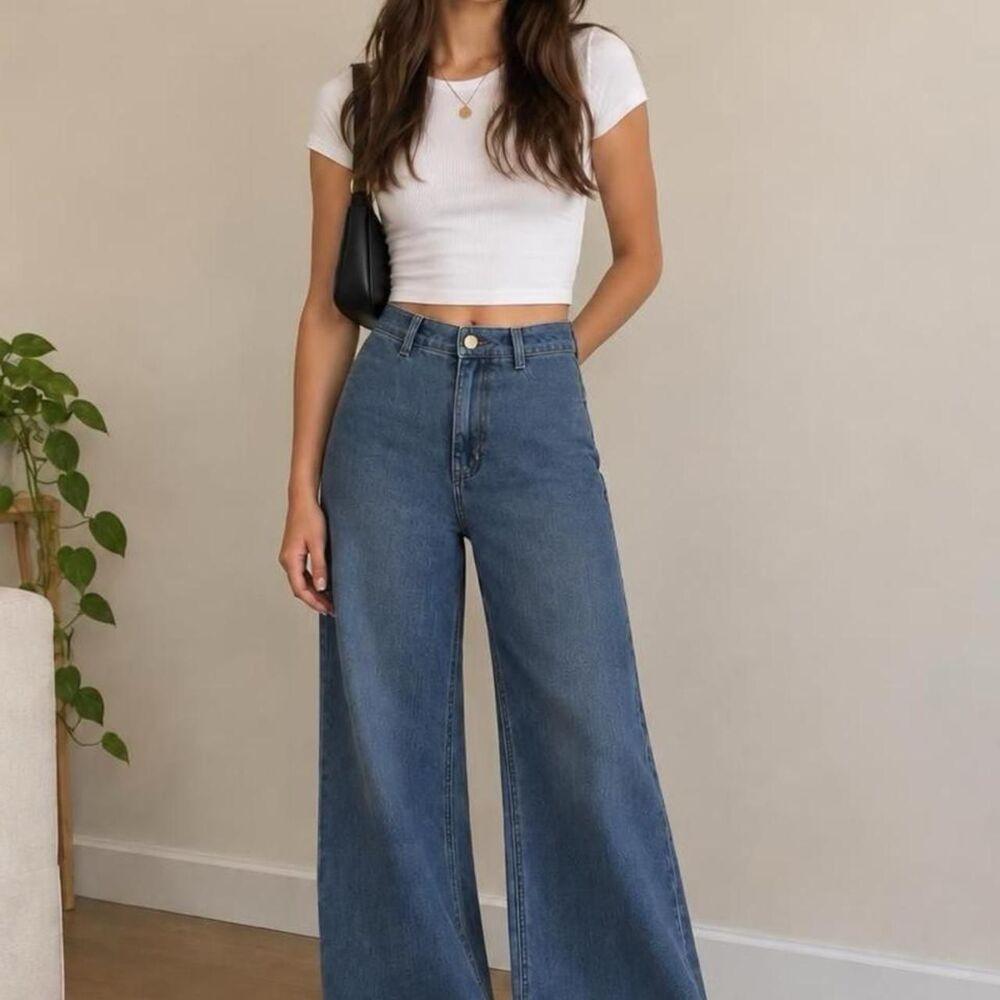 American-eagle Women's Blue and Navy Jeans